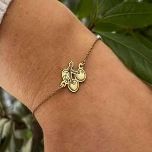 Brățara cirese baza lanț