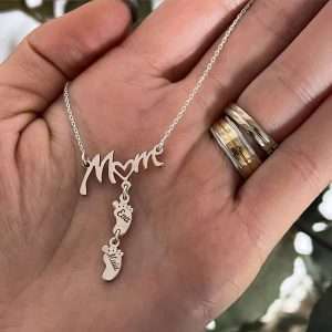 Lănțișor mama cu 2  piciorușe