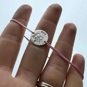 Brățara “BFFs”  Bănuț 15 mm